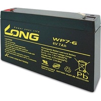 KungLong Kung Long Blei-Akkumulator WP7-6, 6 V-/7 Ah (1