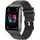 knauermann Neo 2 Band 44 mm Schwarz Lederarmband Schwarz