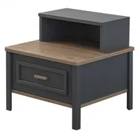 aea Kinderbett Kinderzimmer Kindermöbel Garnitur Bett Grau Holz Set 5tlg - Grau