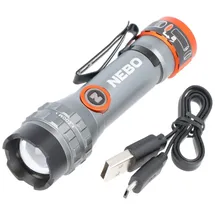 Nebo Tools DavinciTM 450 Flex Taschenlampe - Black / Orange - 450 Lumina