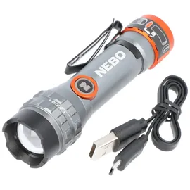 Nebo Tools DavinciTM 450 Flex Taschenlampe - Black / Orange - 450 Lumina