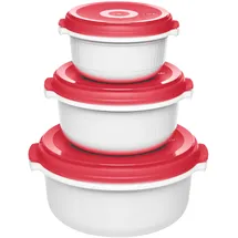 Emsa Micro Family Mikrowelle Starterset Rot