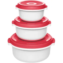 Emsa Micro Family Mikrowelle Starterset Rot