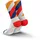 Incylence Running Loops 3 Paare Orange/Schwarz/Weiß 35-38