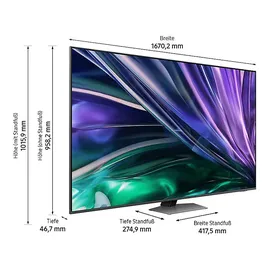 Samsung GQ75QN85D 75" Neo QLED 4K Tizen Smart TV QN85D