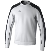 Erima Unisex Kinder EVO Star Funktionelles Sweatshirt (1072419), weiß/schwarz, 128