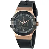 Maserati Uhr MAW0001GSK Herren Armbanduhr Rosé Gold - Schwarz/Schwarz