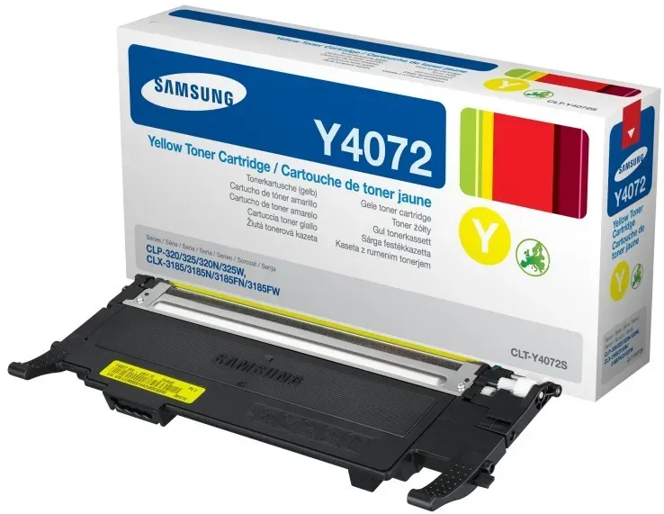 Original SAMSUNG Toner CLT-Y4072S gelb für CLX-3185FN CLP-325W oV