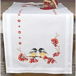 Stickläufer "Kohlmeisen Winter"