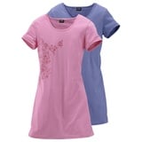 VIVANCE DREAMS Damen Nachthemd rosa, blau Gr.40/42