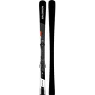 SALOMON Herren All-Mountain Ski E S/MAX X7 Ti +, Black/Neon Red/Chrome, 155