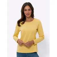 Sieh an! Langarm-Shirt in gelb | Gr.: 38