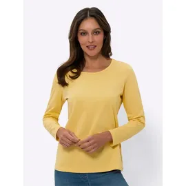 Sieh an! Langarm-Shirt in gelb | Gr.: 38