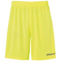 Uhlsport Center II Shorts ohne Innenslip fluo gelb/schwarz 140