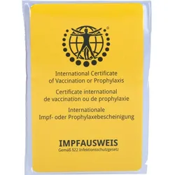 IMPFAUSWEIS mit Hülle Scheckkartenformat 43 Zeilen 1 St.