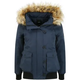 Oxmo OXAcila Damen, Winterjacke Damenjacke Jacke blau / XL