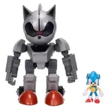 Sega Mecha Sonic-figur + Sonic-Figur 6 cm - Mehrfarbig