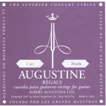 AUGUSTINE Klassik Gitarrensaiten Regals Label Satz Black Extra High Tension//Bassaiten Light Tension