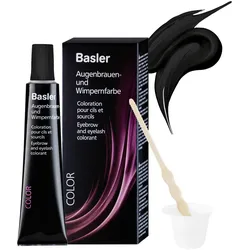 basler Augenbrauen- und Wimpernfarbe Schwarz, 15 ml