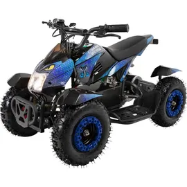 ACTIONBIKES MOTORS Elektro-Kinderquad Cobra blau/schwarz (800 W)