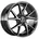 7 0 x 17 4 x 100 ET45 diamant-schwarz frontpoliert