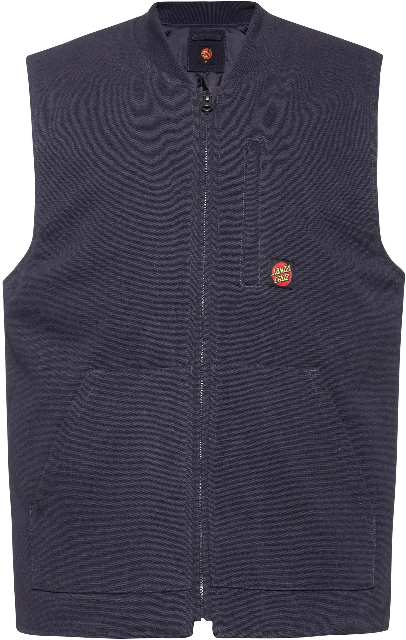 Santa Cruz Weste Herren in washed black, Größe XL - schwarz