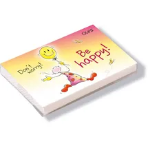 Werteart Oups Kärtchenbox: Don ́t worry! Be happy!