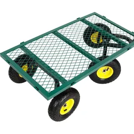 Arebos Bollerwagen faltbar grün