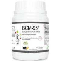 BCM-95® (CURCUGREEN®) Kurkuma-Extrakt 300 Kapseln. Nahrungsergänzungsmittel