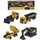 MAJORETTE 8503105000S06 - Spielzeug-LKW Geschenkset Baustellenfahrzeuge schwarz/gelb 1:32