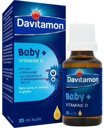 Davitamon Baby Vitamine D Öl Flakon 25ml