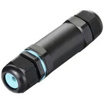 Sygonix SY-5498972 Kabelverbinder mit Schraubklemmen, witterungsbeständig (Ø x L) 32 mm x 118 mm 1