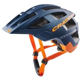 Cratoni Fahrradhelm Allset blau-orange, matt