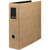 RÖSSLER Ordner A4 85mm breit Karton vollfarbig hazelnut 4014970375514 Rössler