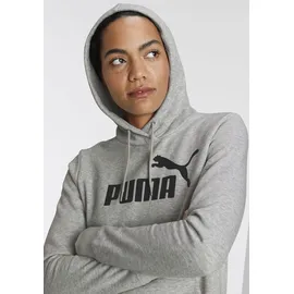 Puma ESS Logo Hoodie Hellgrau XL