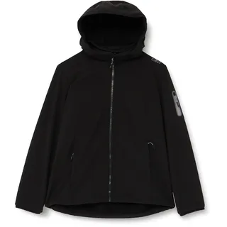 CMP - Damenjacke mit Kapuze und Reißverschluss, Schwarz, S