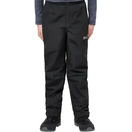 Jack Wolfskin Kinder Snowy Days Hose (Größe 116, schwarz)