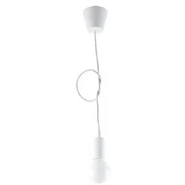 Sollux Diego 1-flg. 9 cm rund weiß