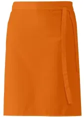 Leiber Vorbinder Schürze, ca. 60 x 80 cm, unisex 11/262/03 , Farbe: orange, Größe 34