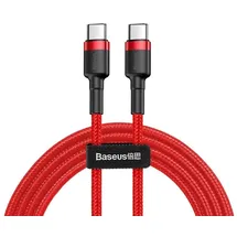 Baseus Cafule Cable USB-C PD 2.0 QC 3.0 60W 1m Rot