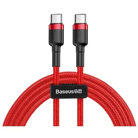 Baseus Cafule Cable USB-C PD 2.0 QC 3.0 60W 1m Rot