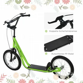 Homcom Kinderscooter Grün, - Grün