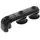 spinlock 2-Rollen-Organizer-Rollenhalterung 25 mm Schwarz