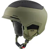 Alpina Gems Skihelm, Olive-Black matt, 55-59 cm