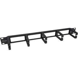Equip 19" Kabelmanagement Panel schwarz