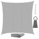 gardlov 23164 Sonnensegel 3,6x3,6 m grau - Grau
