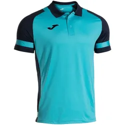 JOMA Lider Poloshirt 013 - türkis fluor XL