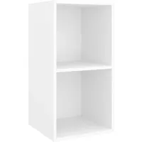 VidaXL TV-Wandschrank Weiß 37x37x72 cm Holzwerkstoff