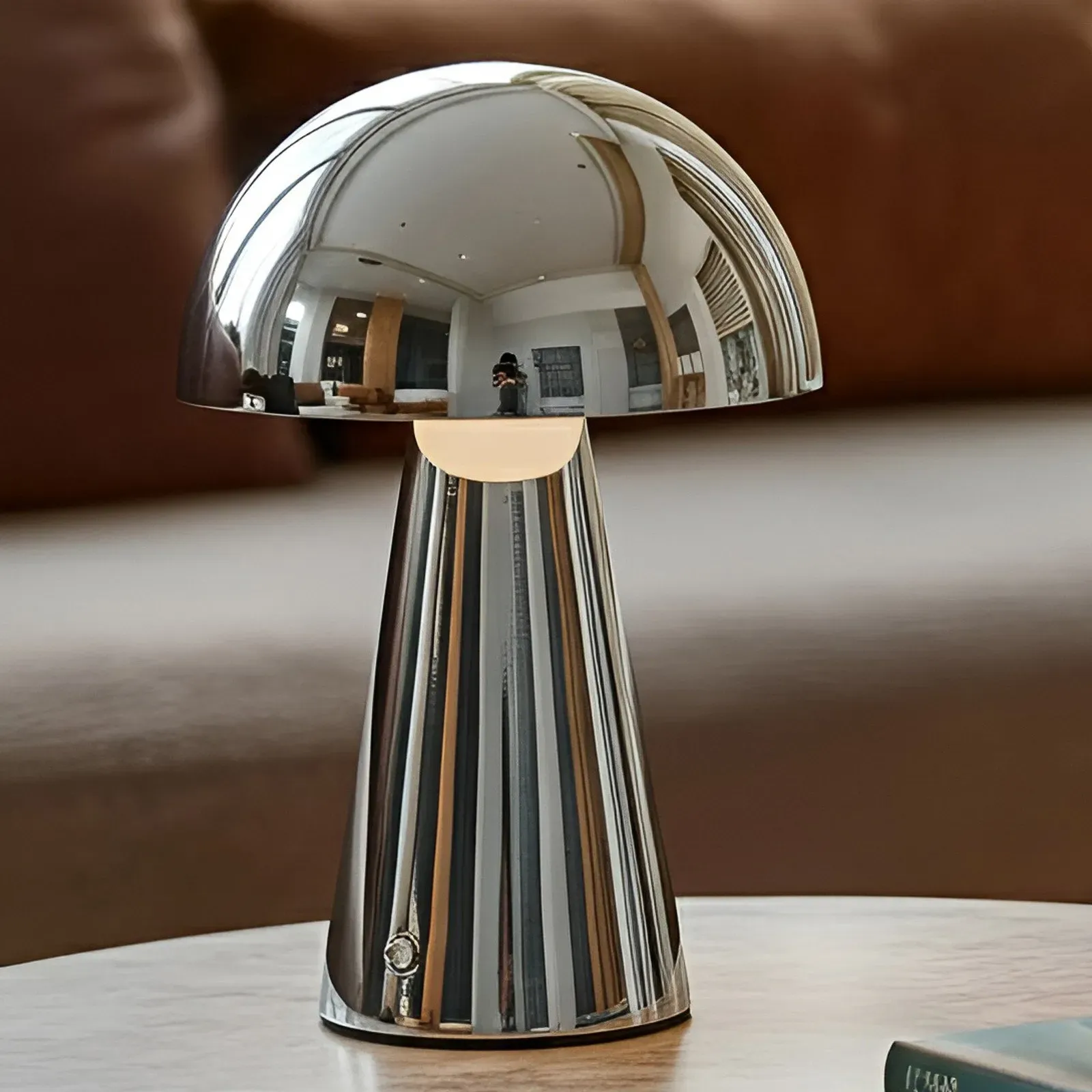 Tischleuchte Lindby, Nevijo, dimmbar, Metallisch, für Wohnzimmer, Metall, Modern - 30