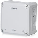 f-tronic NFK08gr FR-Abzweigkasten IP66, grau,